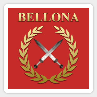 Bellona Roman Goddess of War Sticker